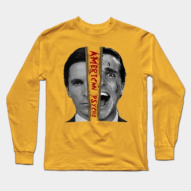 American Psycho Long Sleeve T-Shirt by The Podcast That Time Forgot